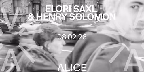 Elori Saxl & Henry Solomon (US) at ALICE