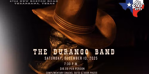 THE DURANGO BAND at ELKS LODGE 2771