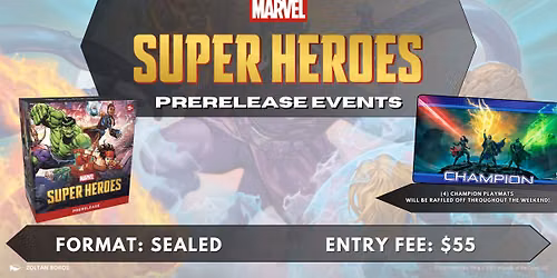 MTG x Marvel Super Heroes Friday 8pm Prerelease - Norfolk