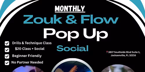 Zouk & Flow Monthly Pop-Up Social