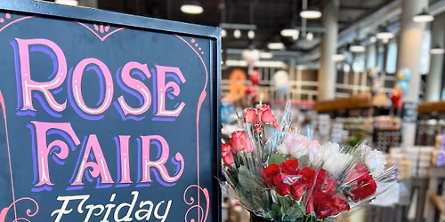 Rose Fair Fridays at Fairfax Market