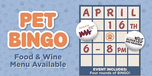 Pet Bingo at Michigan By the Bottle