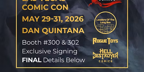 Artist Dan Quintana Signing at Amazing Las Vegas Comic Con