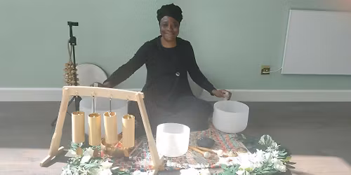 Melanated Man, sound bath experience