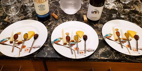 Virtual Cheese and Wine Tasting visiting Spain