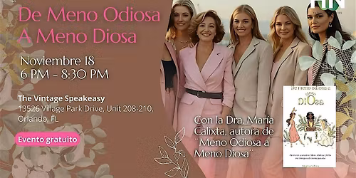 De Meno Odiosa & Meno Diosa: Menopausia & Autodescubrimiento