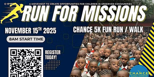 CHANCE 5k Fun Run and Walk