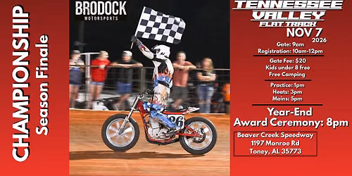 TVFT Season Finale\/Round 6 at Beaver Creek Speedway