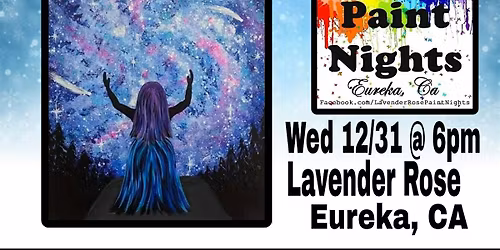 I Am Creator Magic Paint Night at Lavender Rose in Eureka