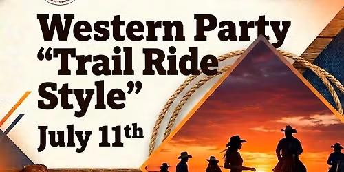 SDS Gents Presents~ Western Party Trail Ride Style