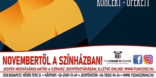 Leh\u00e1r: A V\u00cdG \u00d6ZVEGY * koncert-operett * BEMUTAT\u00d3