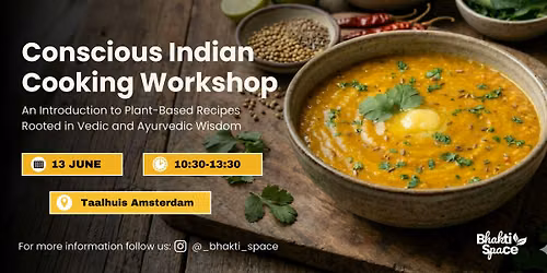 Conscious Indian Cooking Workshop