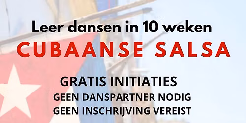 Gratis initiaties Cubaanse salsa \ud83c\udde8\ud83c\uddfa
