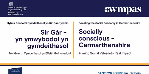 Socially Conscious Carmarthenshire \u2013 Turning Social Value into Real Impact