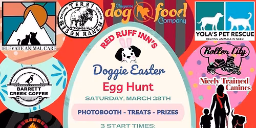 Doggie Easter Egg Hunt