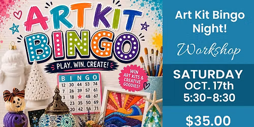 Art Kit Bingo - Play. Win. Create.