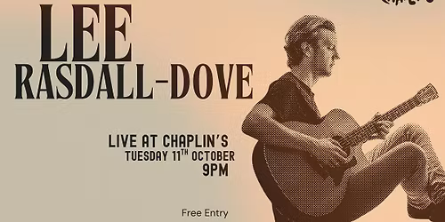 LEE RASDALL-DOVE Live in Chaplin's