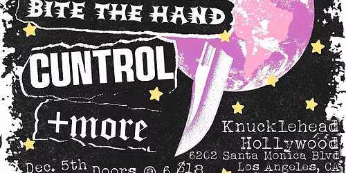 * GLITTER WORLD * Roman Candle, Bite The Hand, Cuntrol,