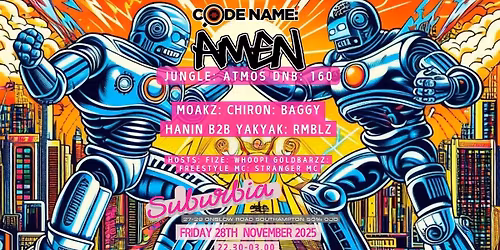 Codename: Amen - Jungle, Drum & Bass and 160