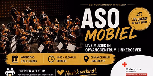 \ud83c\udfb6 ASO MOBIEL \u2013 LIVE MUZIEK IN OPVANGCENTRUM LINKEROEVER\ud83c\udfb6
