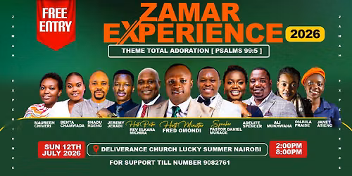 ZAMAR EXPERINCE IN CONJUCTION WITH DC RUARAKA AND MINISTER FRED OMONDI\/HOSANA IMPACT TEAM