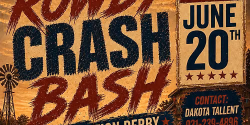ROWDY CRASH BASH @ GOOD OLD DAYS FESTIVAL