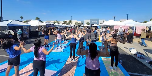Free Yoga @ Costa Mesa Farmers Market!