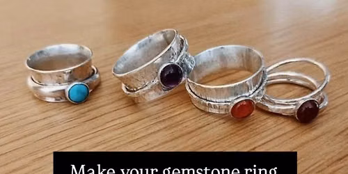Saturday beginners gem ring making class