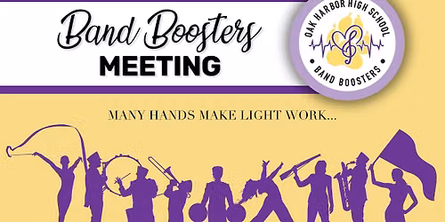 Band Boosters Meeting - In Person