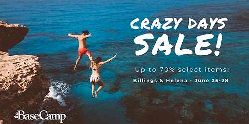 Crazy Days Sale at The Base Camp