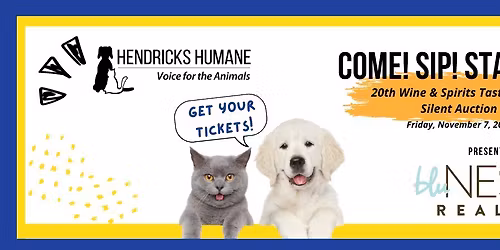 Come! Sip! Stay! Wine & Spirits Tasting with Silent Auction