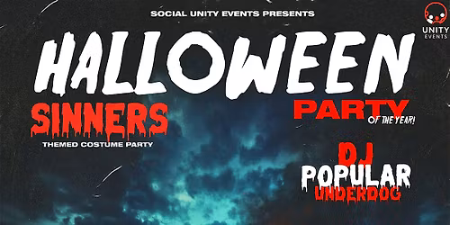 Sinners Halloween Party of the Year!