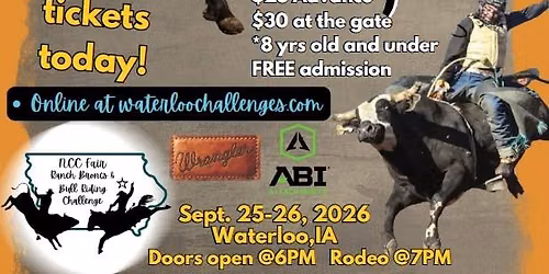 NCC Fair Ranch Bronc & Bull Riding Challenge 