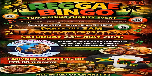 Reggae Bingo and Party