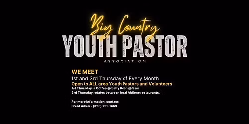 Big Country Youth Pastor Conference