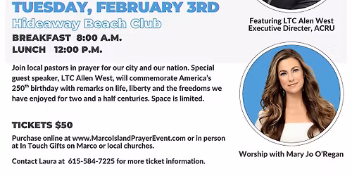 Marco Island Prayer Event
