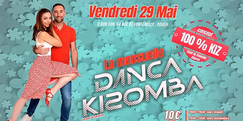 La mensuelle Danca Kizomba - Mai 2026