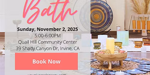 A Journey to Inner Harmony: A Sound Bath Experience