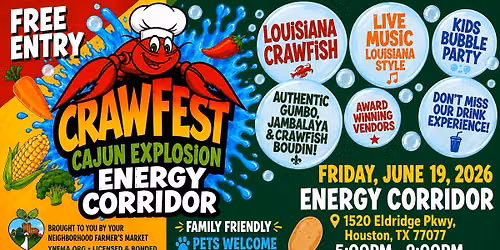 \ud83e\udd9eENERGY CORRIDOR-CRAWFEST CAJUN EXPLOSION