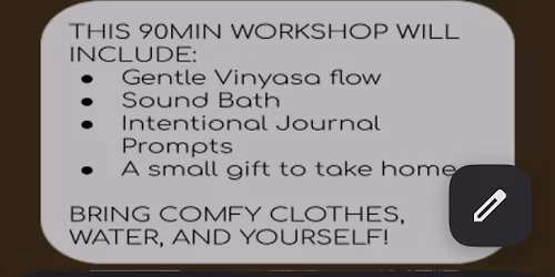 Seeds of Intention Spring Equinox Workshop