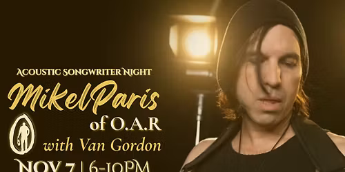 Mikel Paris of O.A.R with Van Gordon