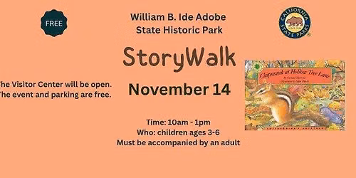 StoryWalk: Chipmunk at Hollow Tree Lane (FREE)