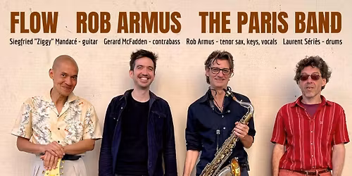 *Rob Armus The Paris Band - Jazz\/Blues - Live@Lenouv\u00f4 Cosmos! *