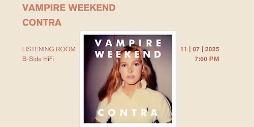 Vampire Weekend: Contra