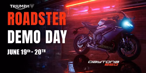 TRIUMPH ROADSTER DEMO DAYS
