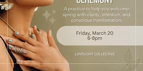 Spring Equinox Cacao + Breathwork Ceremony