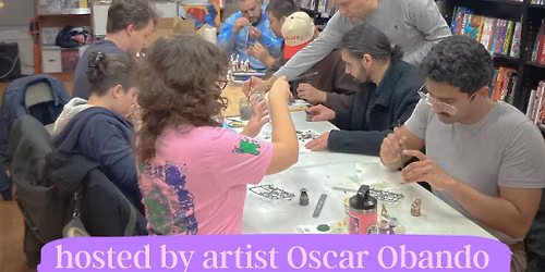 Warhammer miniature figure painting workshop