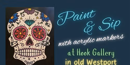 Day of the Dead Paint and Sip Class - Relax, Learn, Socialize & Create Art