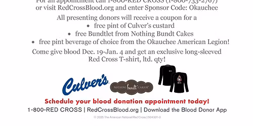 Red Cross Blood Drive