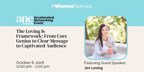 ANE: The Loving Is Framework: From Core Genius to Clear Message to Captivated Audience